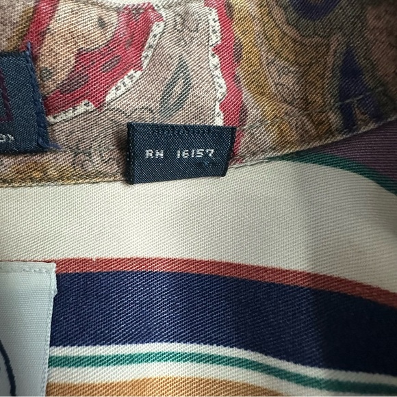 Gant Salty Dog Striped Poplin Button Down Grunge Y2K Shirt 90’s Vintage XL - Picture 8 of 10